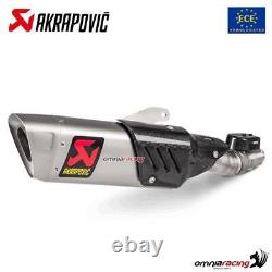 2017-2023 Akrapovic Exhaust Approved Titanium Slip-on Yamaha R6