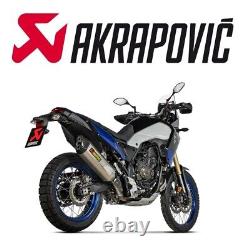 Akrapovic Yamaha Tenere 700 2023 23 Titanium / Carbon Road Legal Exhaust E5 2