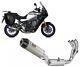 Complete Exhaust Mivv Oval Titanium+with Carbon Cap Yamaha Tracer 9 2021 2023