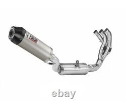 Complete Exhaust MIVV OVAL Titanium+WITH CARBON CAP YAMAHA Tracer 9 2021 2023