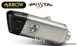 Exhaust Silencer Arrow Pista Titanium Rc For Yamaha Mt-10 / Mt-10 Sp 22 23 24