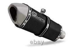 FULL EXHAUST SYSTEM for YAMAHA MT 125 2020 2024 GRmoto Carbon