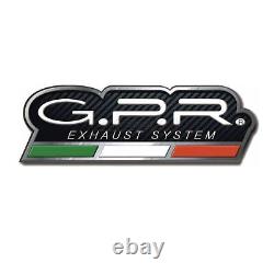 Gpr Exhaust Racing + Link Pipe M3 Black Titanium Yamaha Yzf R1 / R1-m 2020 20