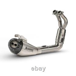 MT-07/Tracer 700 (2021+) Akrapovic Titanium Exhaust Full System NOW ONLY £1349