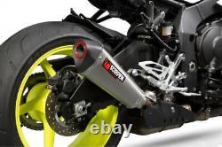 Scorpion Exhaust Serket Taper Slip-on Titanium Yamaha MT-10 2016-2021