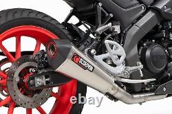Scorpion Yamaha MT-125 2021-2022 Titanium Serket Taper Full Exhaust System
