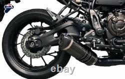 Termignoni Full System Relevance Titanium Exhaust Yamaha XSR700 2016-2021
