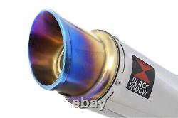 YZFR1 R1 R1M 2015-2022 RN32 RN65 Titanium Exhaust Pipe + Round Silencer SL20R