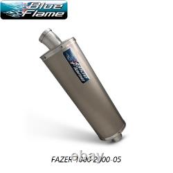 Yamaha Fazer 1000 00-05 Blueflame Titanium Single Port Exhaust Silencer