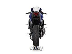 Yamaha MT-03 2022-2024 Akrapovic Titanium Silencer Slip-On Kit Moto GP Style