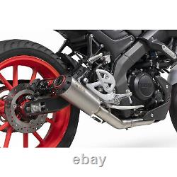 Yamaha MT-125 2021-2023 Scorpion Red Power Titanium Performance Exhaust System