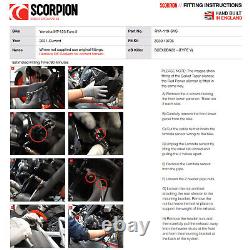 Yamaha MT-125 2021-2023 Scorpion Serket Taper Titanium Motorcycle Exhaust System