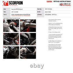 Yamaha MT-125 2021-2023 Scorpion Serket Taper Titanium Motorcycle Exhaust System