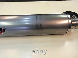 Yamaha Yzf R1 98-01 Quill Round Titanium Race Exhaust Silencer Can
